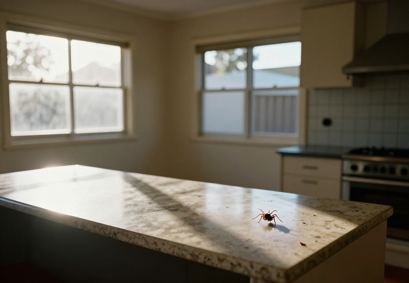 Termite damage in a Wiley Park home before treatment
